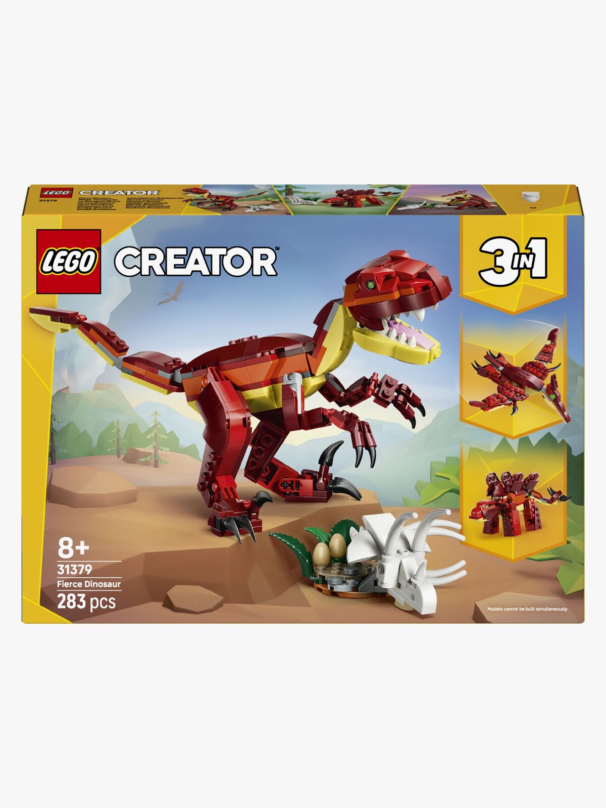 LEGO Creator 31379 Hurja dinosaurus