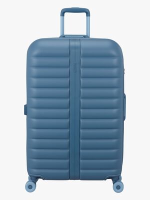 American Tourister Neovibe Spinner Matkalaukku 96-106L, Steel Blue