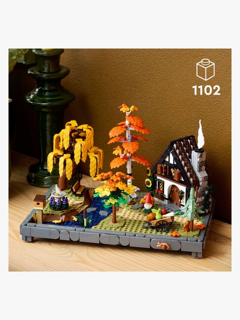LEGO Icons 11372 Syksyinen mökkipuutarha