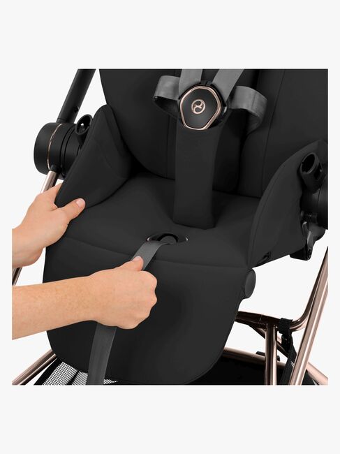 Cybex MIOS Comfort Yhdistelmävaunut, Matt Black/Sepia Black