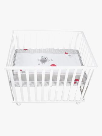 Roba Leikkikehä + Pyörät, Adam & Owl White