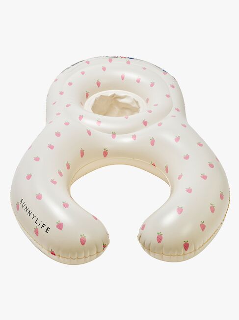 SUNNYLiFE Baby Float Together-  Puhallettava Uimapatja, Strawberry Sunshine