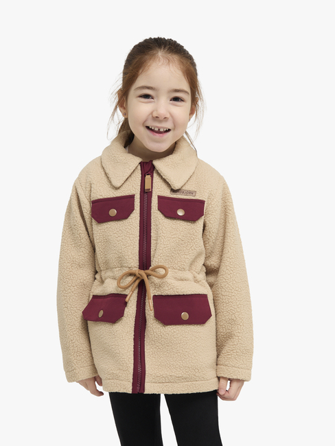 Nordbjörn Sillvik  Tuulenpitävä Teddytakki, Beige