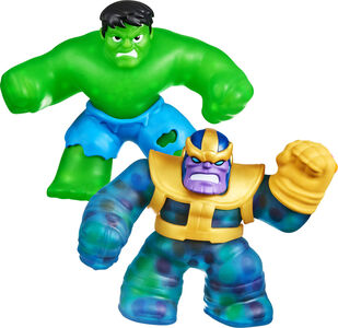 Goo Jit Zu Marvel S4 Versus Pack Thanos Vs. Hulk New Äänilelu