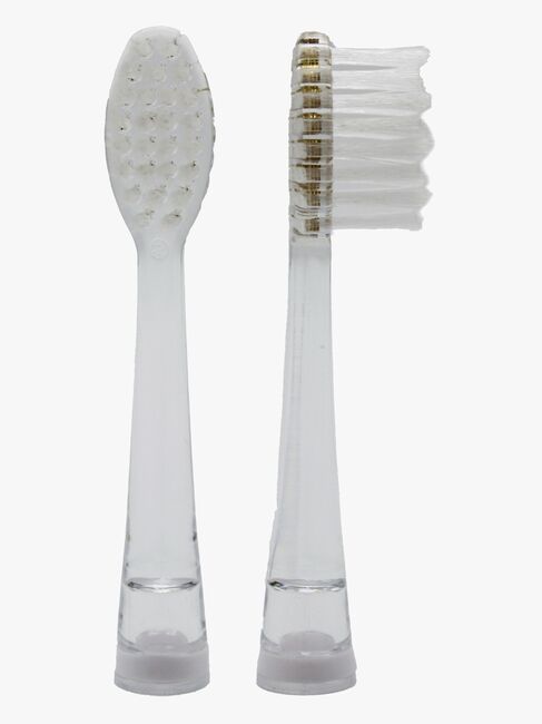 bblüv Ultrasonic Sähköhammasharja PRO Täyttöpakkaus 3–6 Vuotta, Valkoinen/Beige