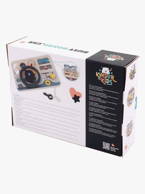 Kinder and Kids Montessori Aktiviteettitaulu Auto