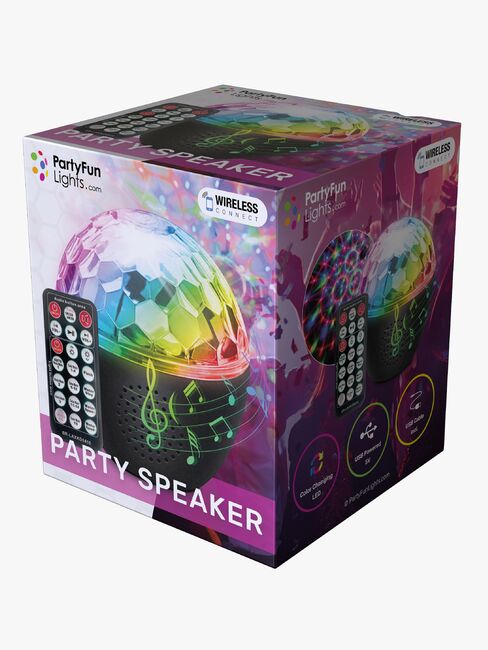 PartyFunLights Bluetooth Kaiutin & Juhlavalaisin