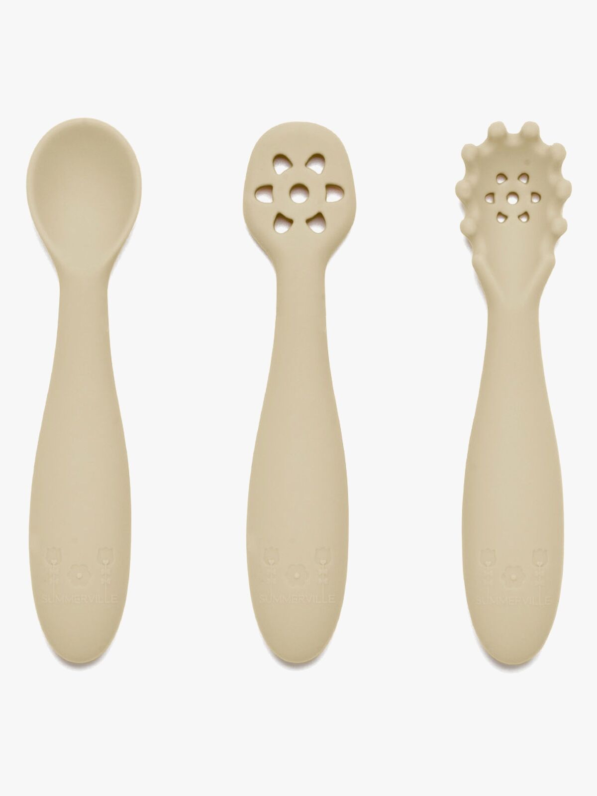 Summerville Harjoittelulusikat Silikoniset, Sandshell