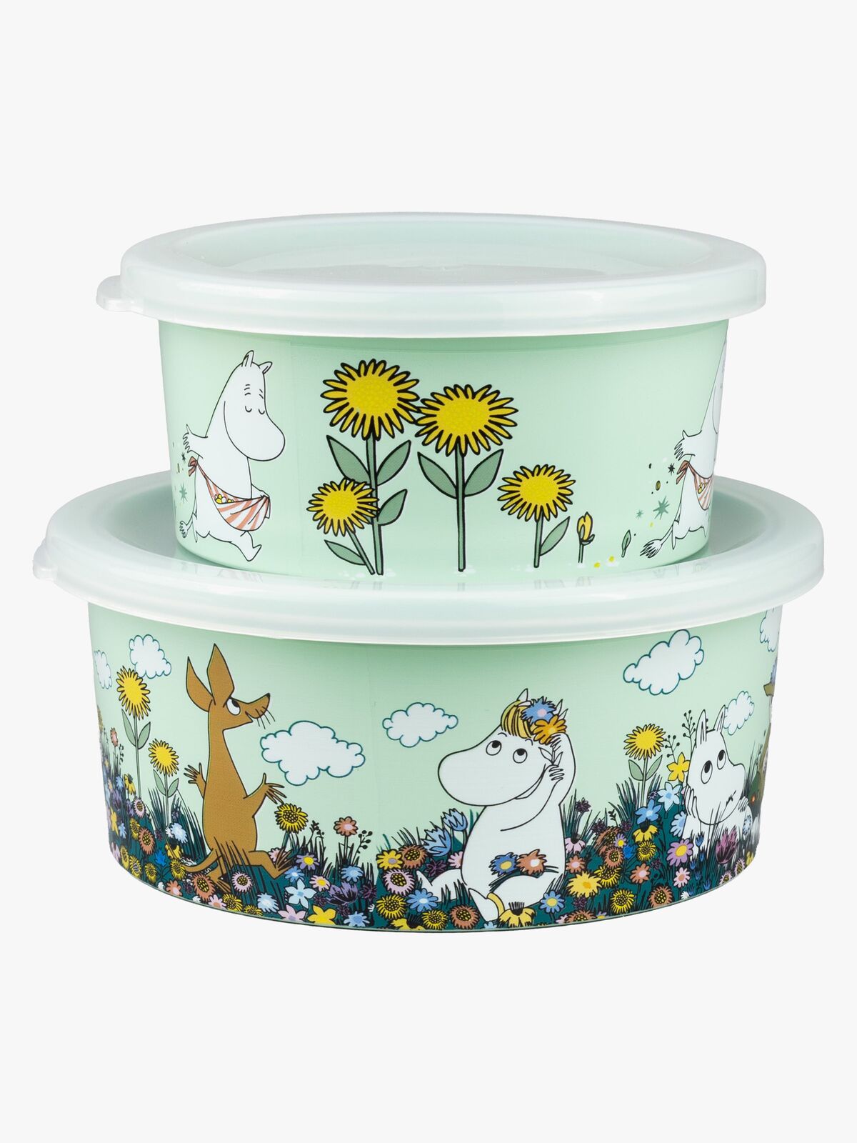 Muumi Niitty Eväsrasia 2-pack, Vihreä