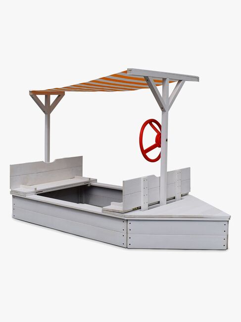 Woodlii Katollinen ja Kannellinen Hiekkalaatikko, Vene