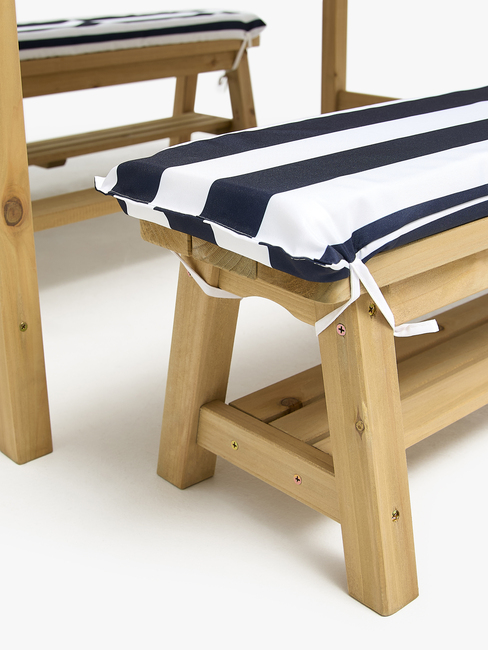 Woodlii Piknikpöytä Setti + Penkit, Nature