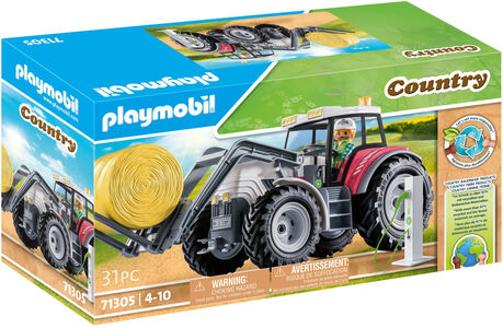 Playmobil 71305 Country Suuri Traktori + Lisätarvikkeet