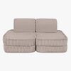 MeowBaby Churros Sohva Basic, Pebble Beige