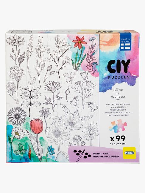 Peliko CIY Palapeli + Vesivärit 99 Lajiteltu