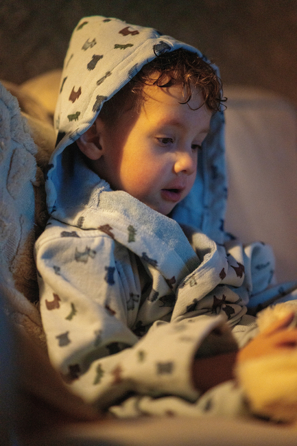 Lindberg Havsbris Kylpytakki, Blue/Light Blue