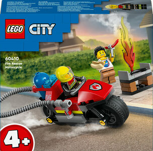 LEGO City 60410 Palokunnan pelastusmoottoripyörä