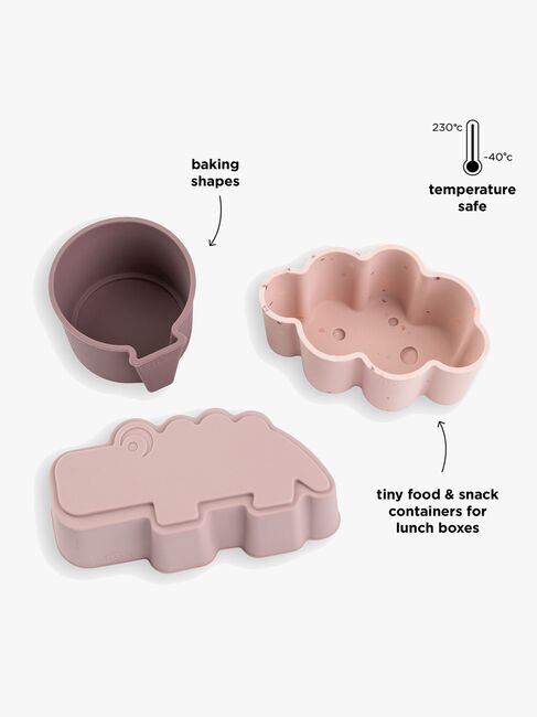 Done By Deer Happy Clouds Silikonimuotit 3-pack, Powder