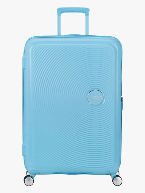 American Tourister Soundbox Spinner Matkalaukku 97-110L, Blueberry Fizz