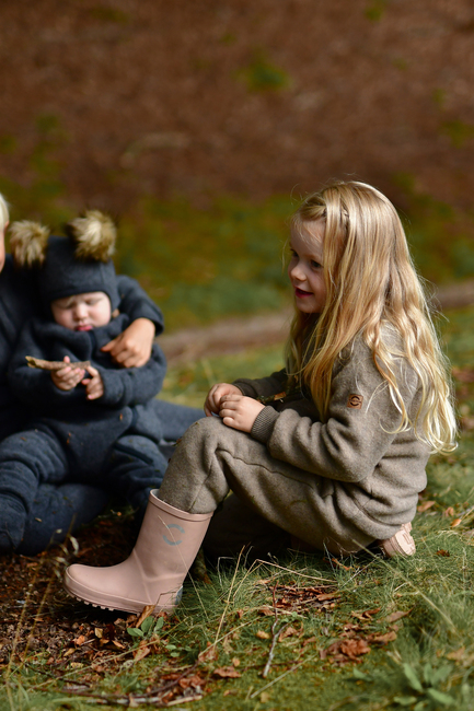 Mikk-Line Fleecetakki Merinovilla, Melange Denver