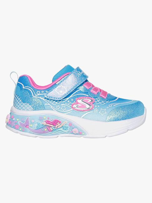 Skechers My Dreamers Lil Mermaid  Vilkkuvat Lenkkarit, Blue