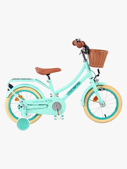 Volare  Polkupyörä + Kori 14'', Vihreä