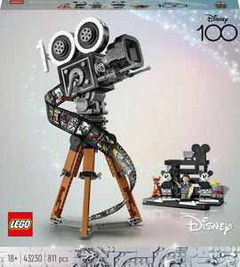 LEGO Disney Classic 43230 Walt Disneylle omistettu kamera