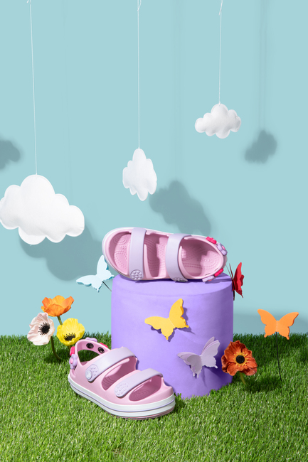 Crocs Crocband Cruiser Sandaalit, Ballerina/Lavender