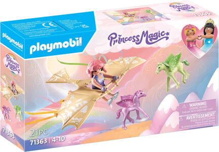 Playmobil 71363 Princess Magic Rakennussarja Taivaallinen Retki Pegasusvarsan Kanssa