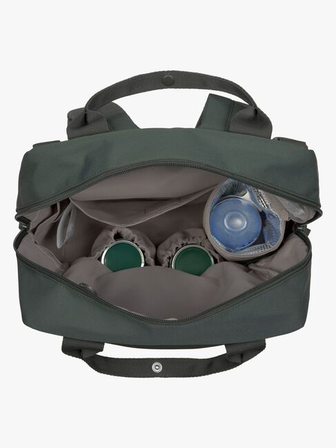 Lässig Vividal Hoitolaukku Reppu, Dark Olive