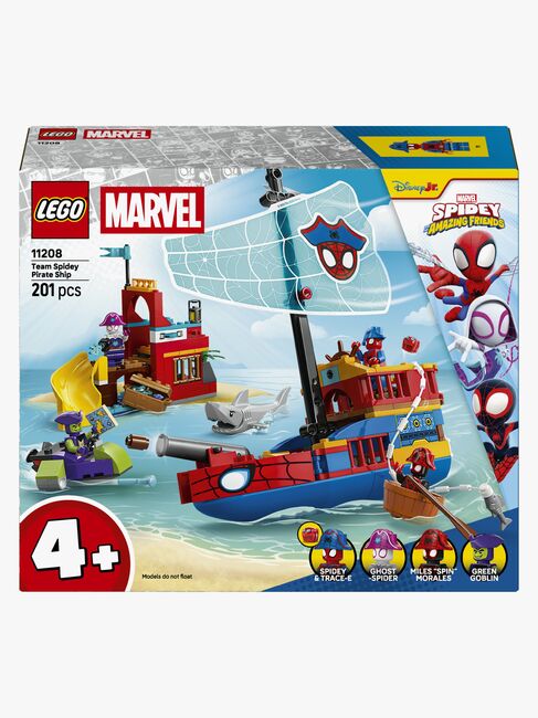 LEGO Spidey 11208 Spideyn tiimin merirosvolaiva