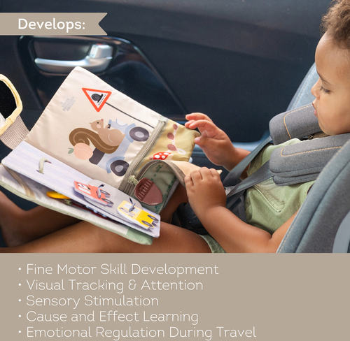 TAF Toys Ride Time Busy Puuhakirja