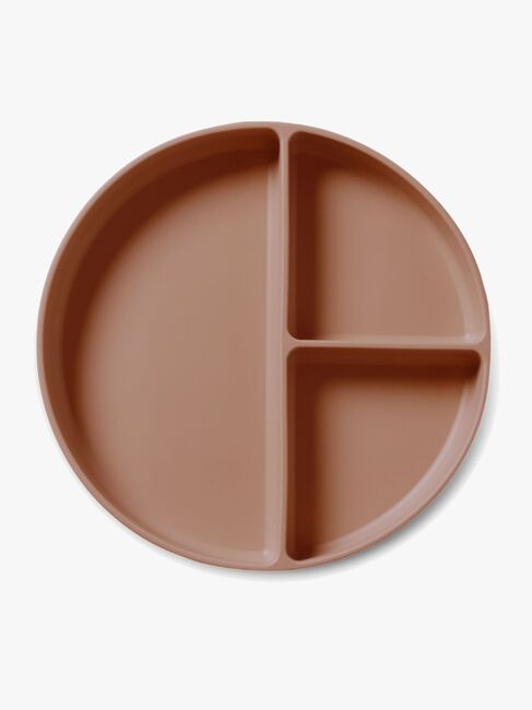 nuuroo Mingo Jaettu Lautanen Silikoni, Chocolate Malt