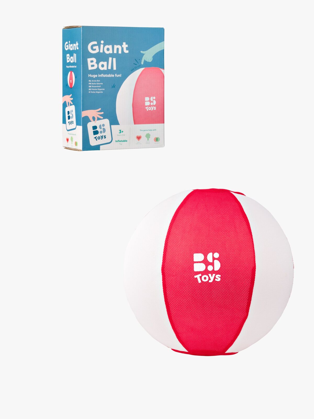 BS Toys Suuri Pallo, Punainen