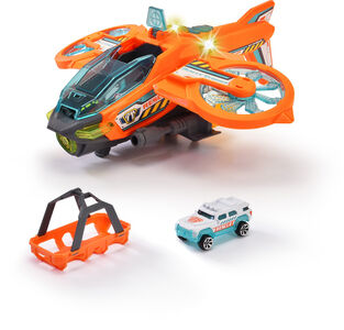 Dickie Toys Robotti-ilmatyynyalus Rescue Hybrids