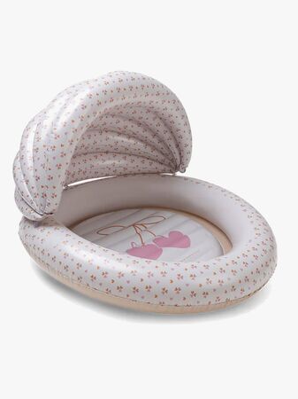 Swim Essentials Lasten Uima-allas + Aurinkosuoja 100 cm, Cozy Hearts