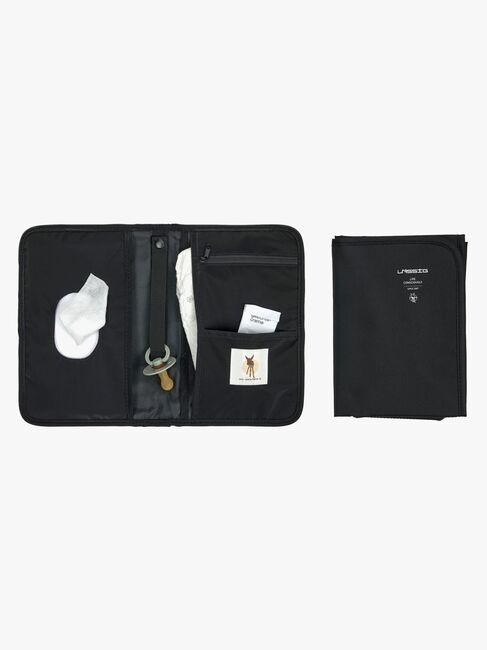 Lässig  Kannettava Hoitolaukku, Black