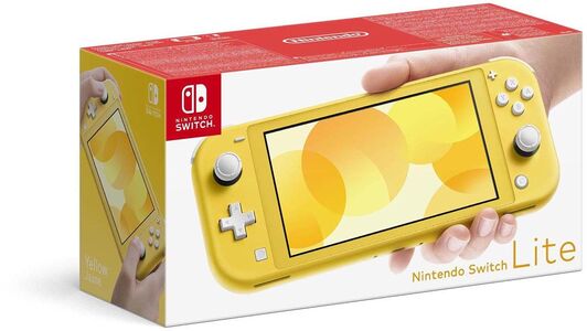 Nintendo Switch Lite Pelikonsoli, Keltainen