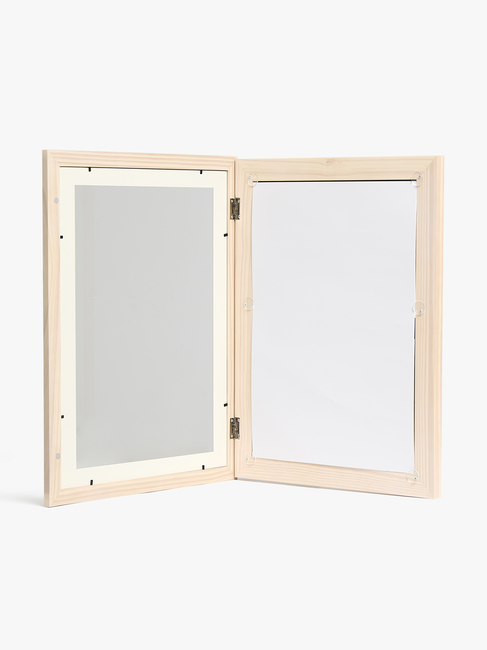 Minitude OLIVER  Avattava Kehys A3, 100 Arkki, White Wash