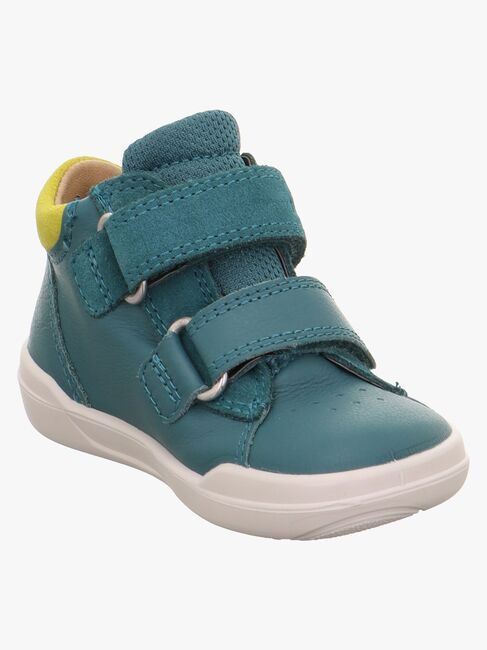 Superfit Superfree Barefoot WP Mid Lenkkarit, Green/Yellow