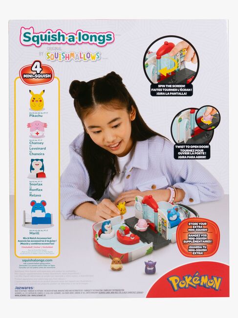 Squishmallows Pokémon Leikkisetti + Hahmot
