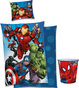 Marvel Avengers Pussilakanasetti + Spider-Man Roskakori, Multicolored