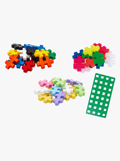 Plus-Plus Rakennussarja + Pohjalevy & Tuubi 3x15 Osaa