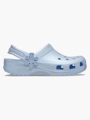 Crocs Classic Pearl Shine Pistokkaat, Blue Frost