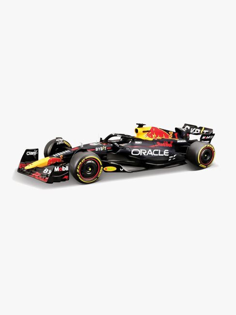 Bburago F1 Red Bull Racing RB19 2023 Leluauto + Verstappen 1:24