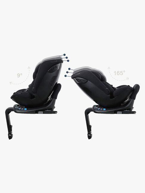 Beemoo Rotate i-Size Turvaistuin, Black Stone