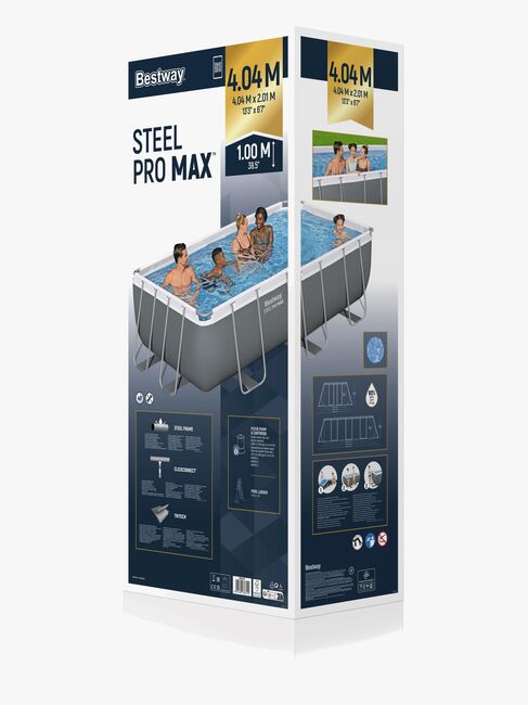 Bestway Power Steel Uima-allas 404x201x100 cm