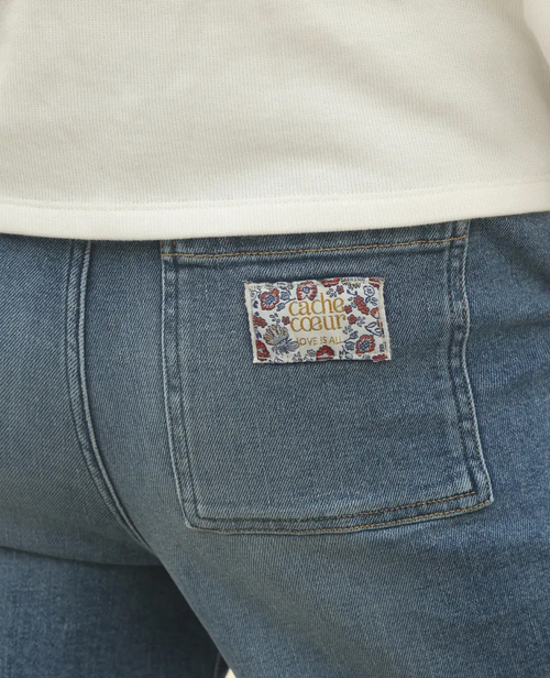 Cache Coeur KELLY Äitiysfarkut, Mid Blue