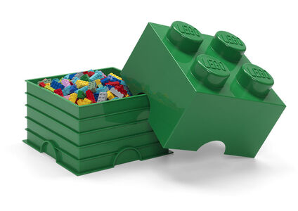 LEGO Säilytyslaatikko 4, Vihreä