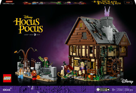 LEGO Ideas 21341 Disneyn Hocus Pocus: Sandersonin sisarusten mökki