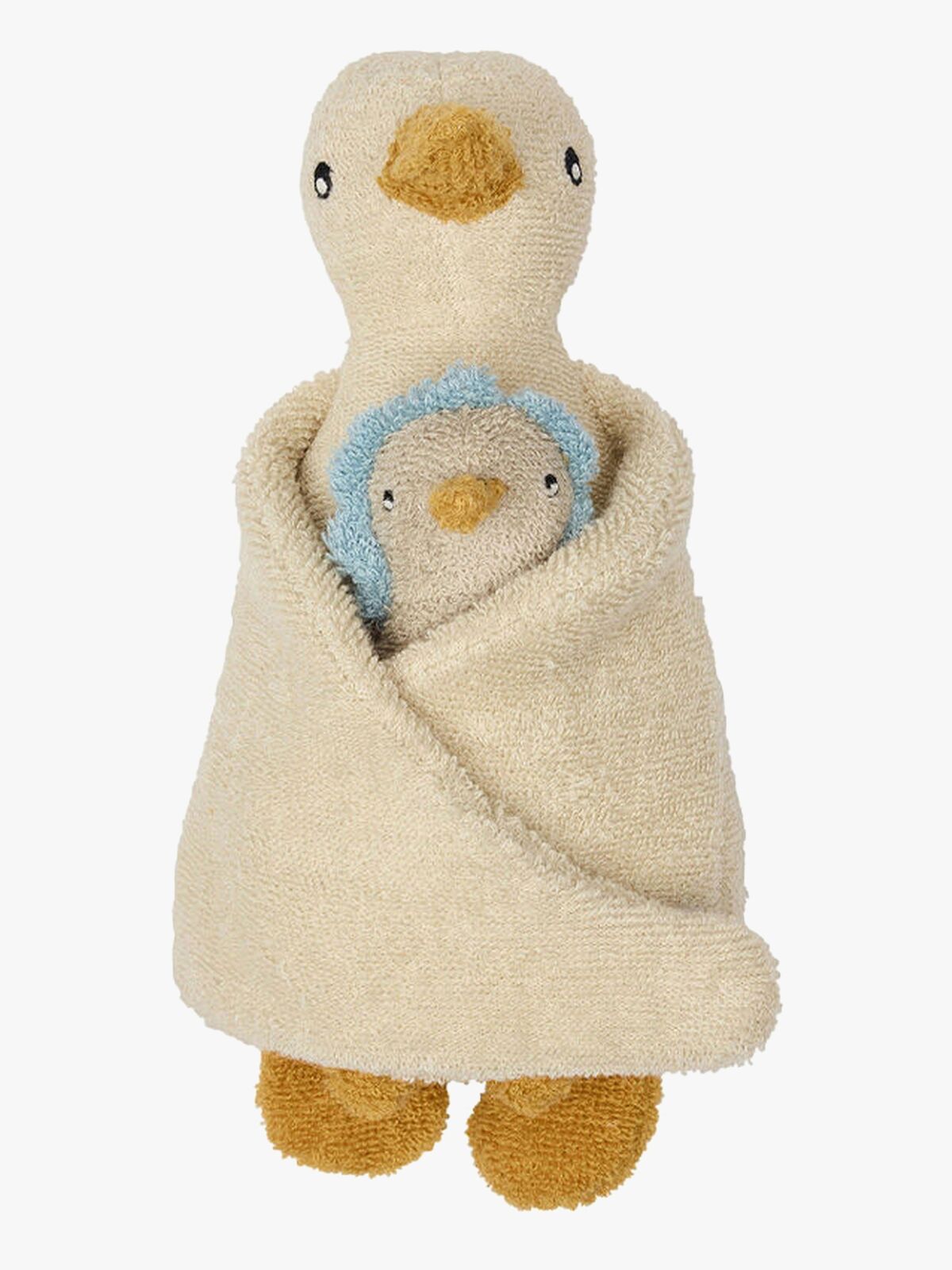 OYOY Dora & Baby Dolli Ankka Pehmolelu, Cloud/Ice Blue